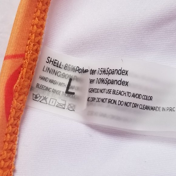 NWT Live Life on the Beach  Two Piece Bathing Suit  Size L - Picture 5 of 11